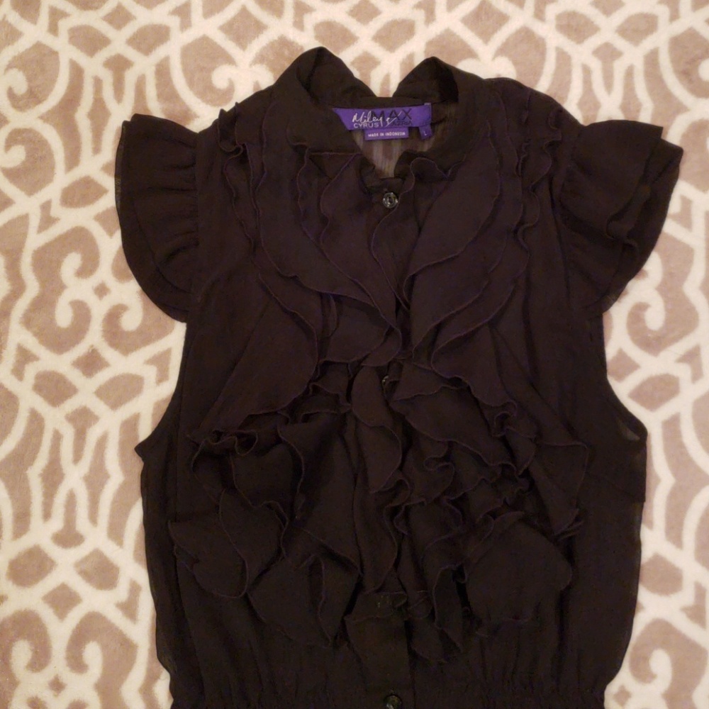 Miley Cyrus Black Top